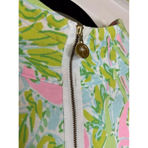 Lilly Pulitzer Skipper Half Zip Popover Coconut Jungle Small Great Gift - Picture 4 of 14